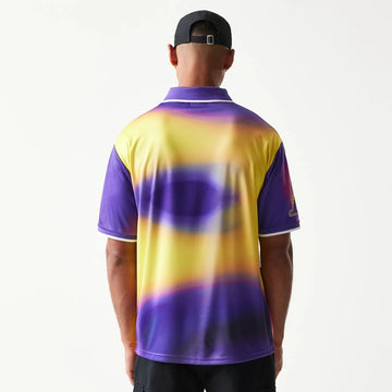 T-Shirt LA Lakers NBA All Over Print Viola