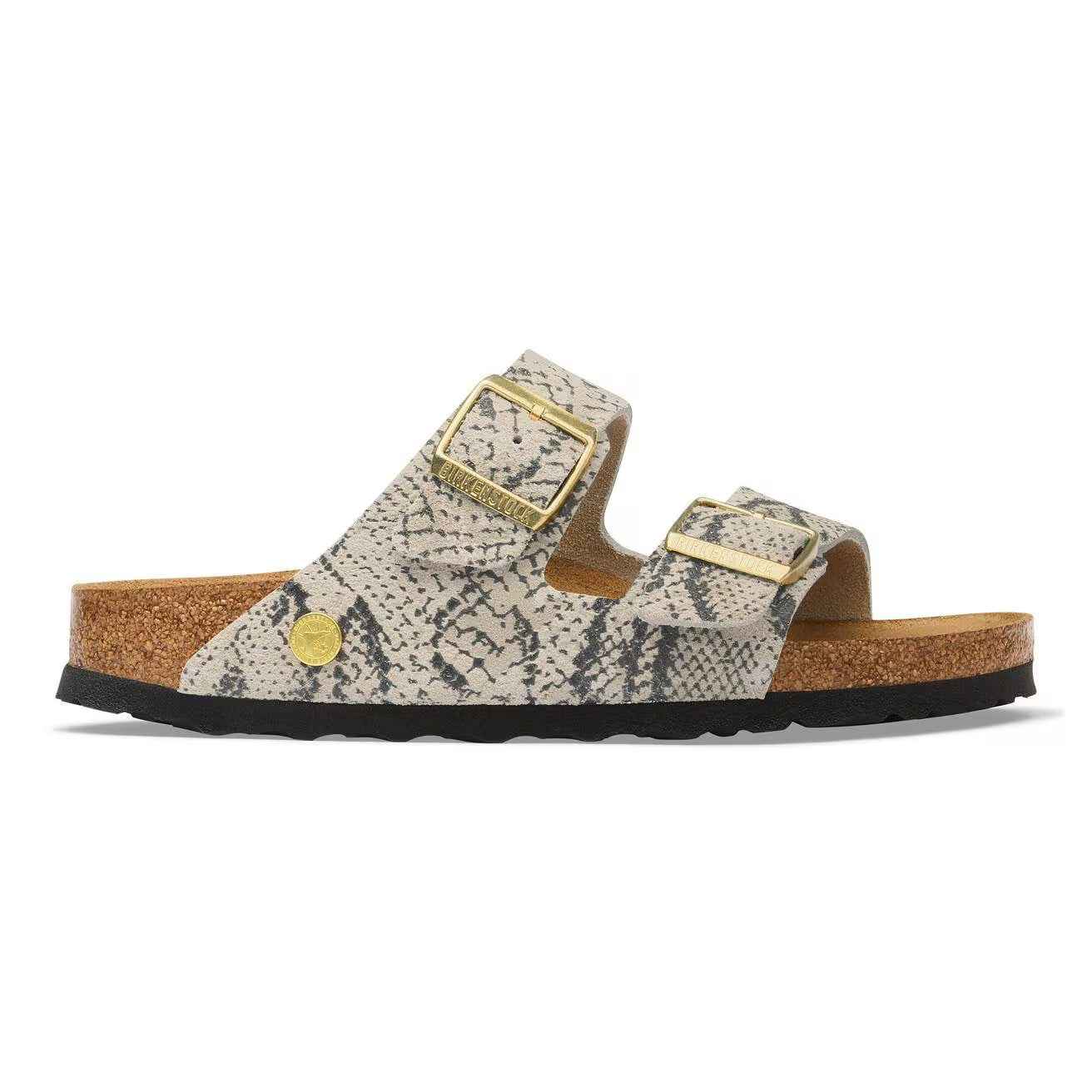 Arizona Snake Oyster Suede Leather