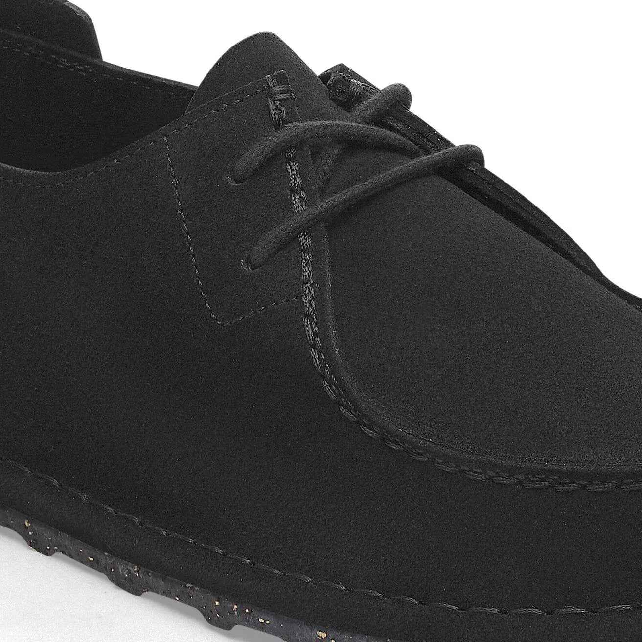 Utti Lace Suede Leather Black