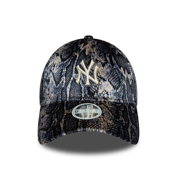 9FORTY New York Yankees MLB Stampa Serpente Nero Donna