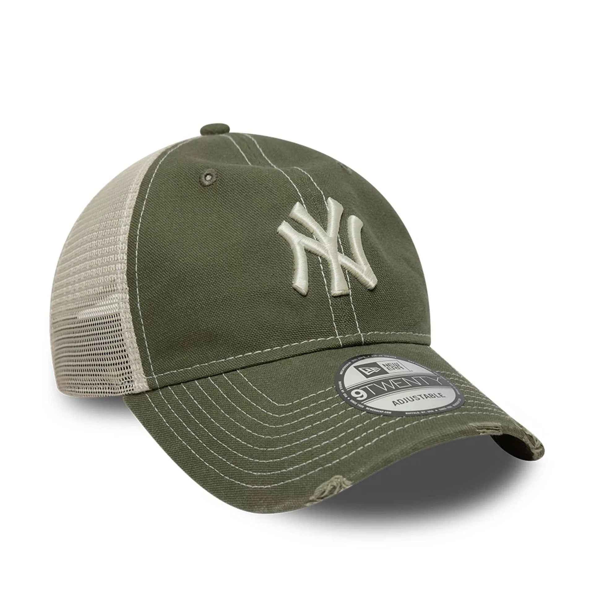 9TWENTY Trucker New York Yankees MLB Cotton Canvas Verde