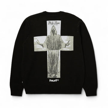 Black Moses Knit Sweater
