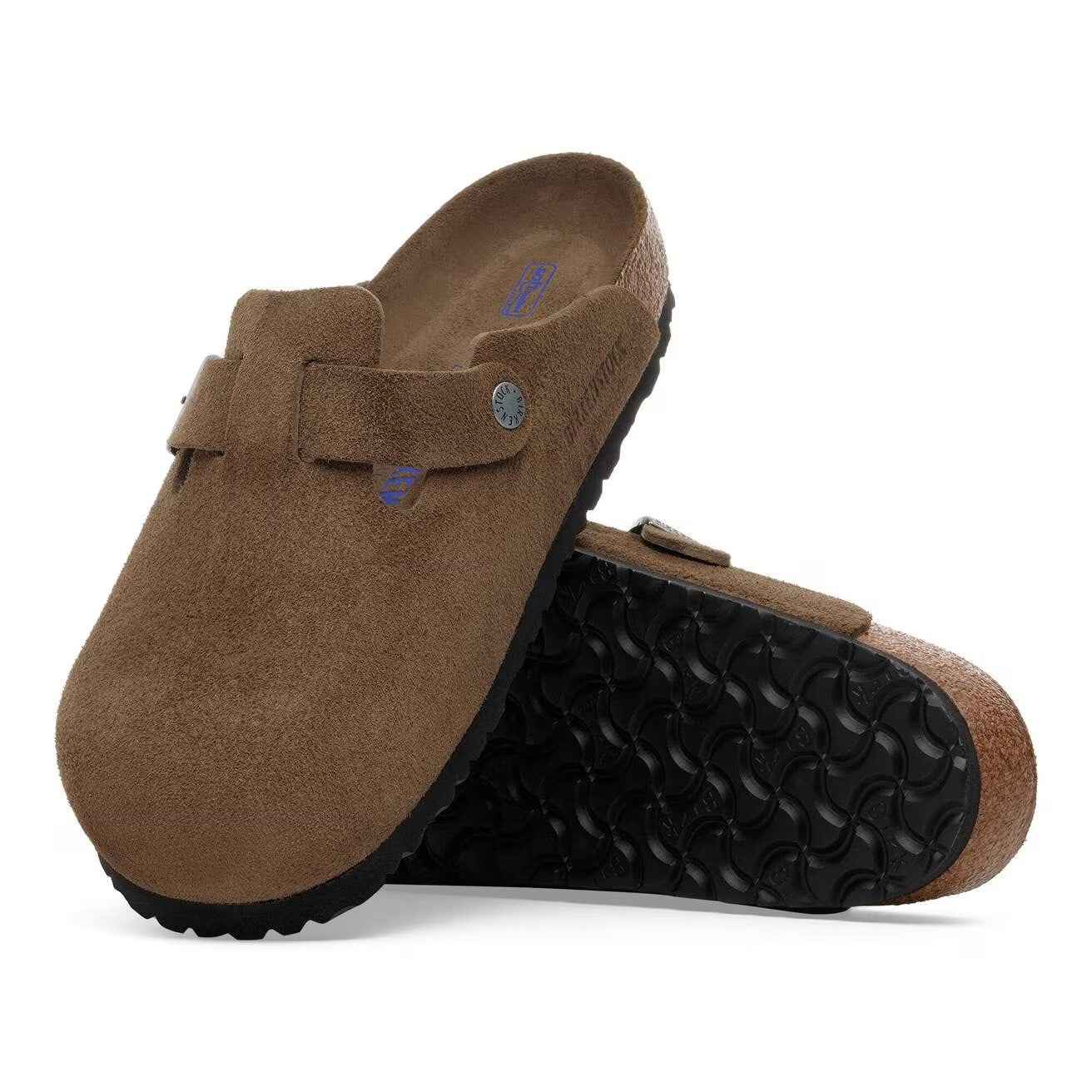 Boston Plantare Morbido Dark Tea Suede Leather