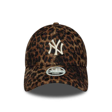 9FORTY New York Yankees MLB Cosy Leopard Marrone Donna
