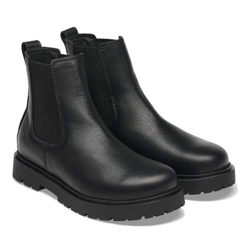 Highwood Chelsea Slip On Mid S Black Natural Leather